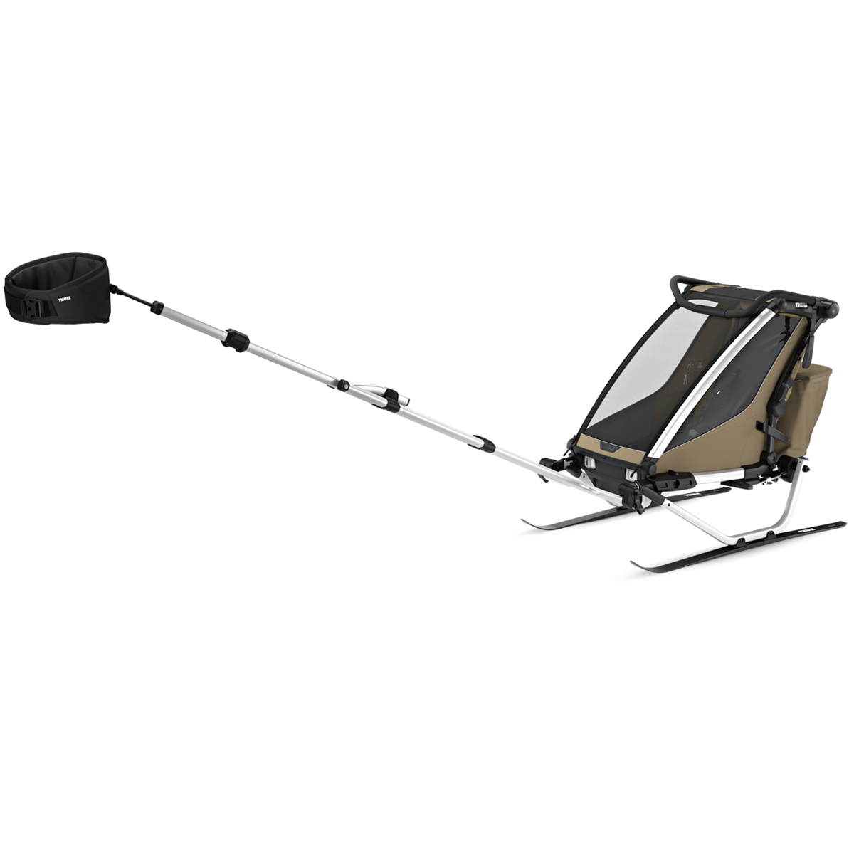 Carucior multisport Thule Chariot Cross 2, Faded Khaki - 5 | YEO