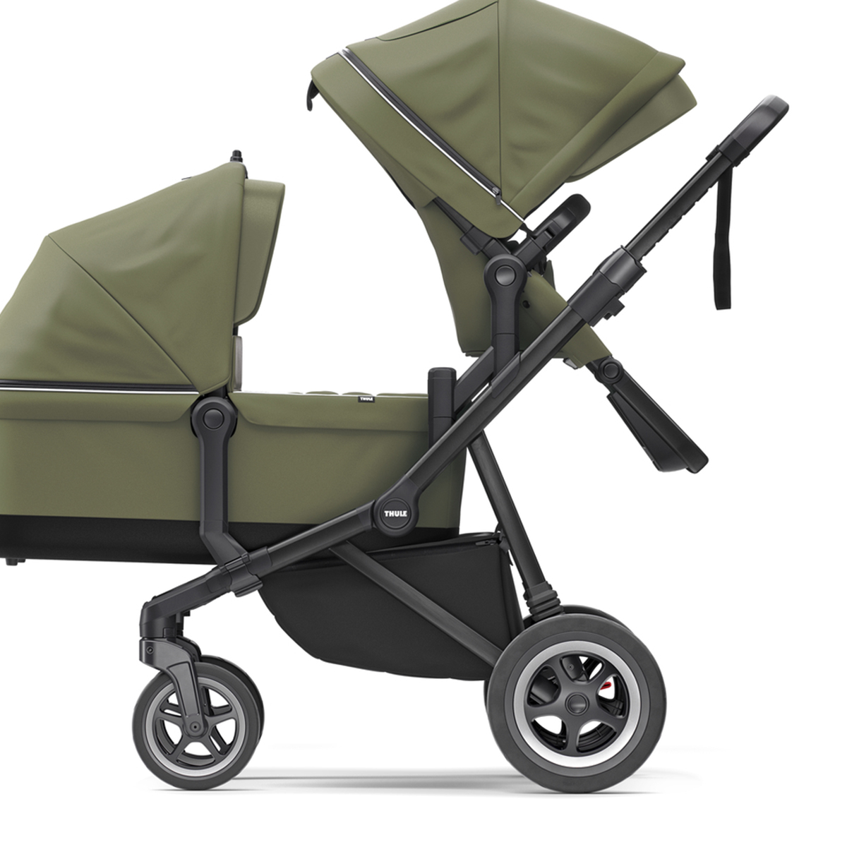 Accesoriu Thule Sleek Bassinet - Landou pentru  Thule Sleek Soft Green - 3 | YEO
