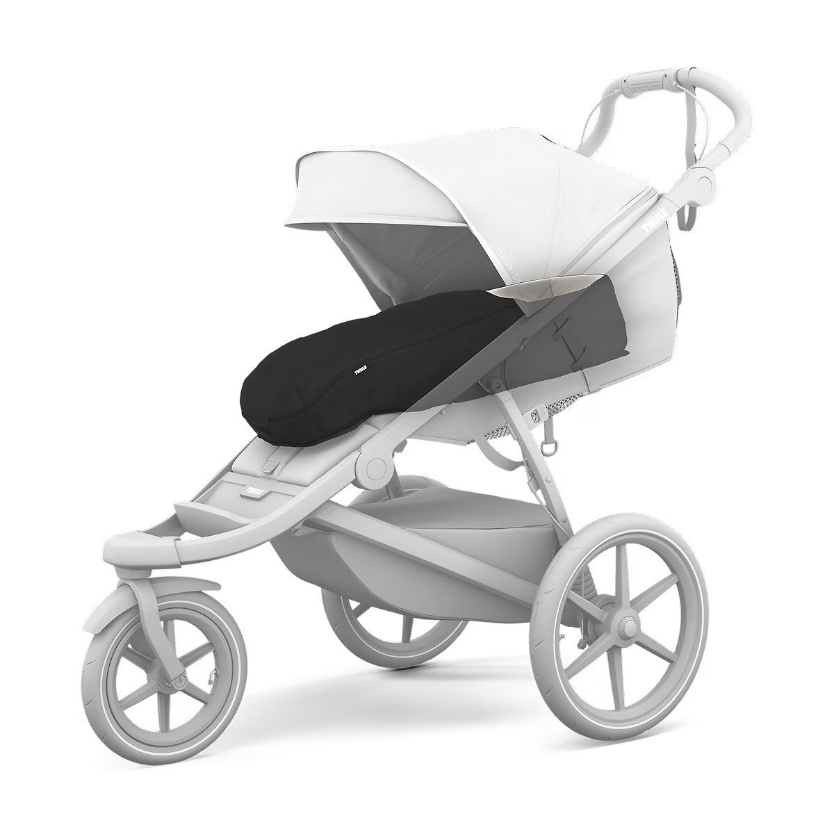 Cosulet pentru nou-nascuti de dormit, Thule, Newborn Nest, Negru - 3 | YEO