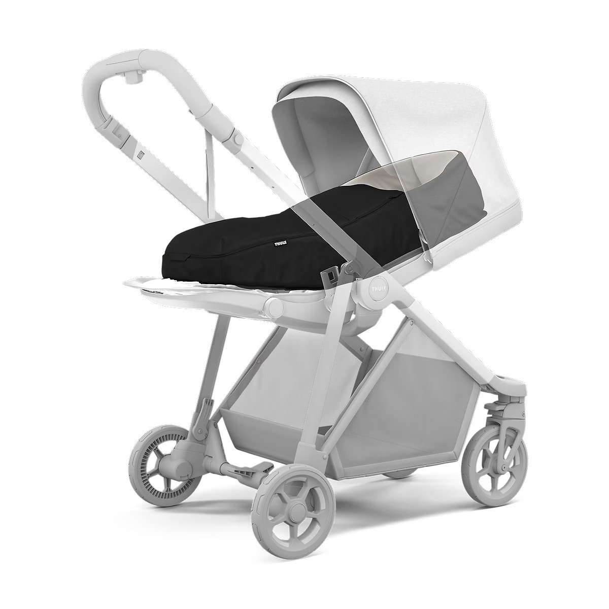 Cosulet pentru nou-nascuti de dormit, Thule, Newborn Nest, Negru - 1 | YEO
