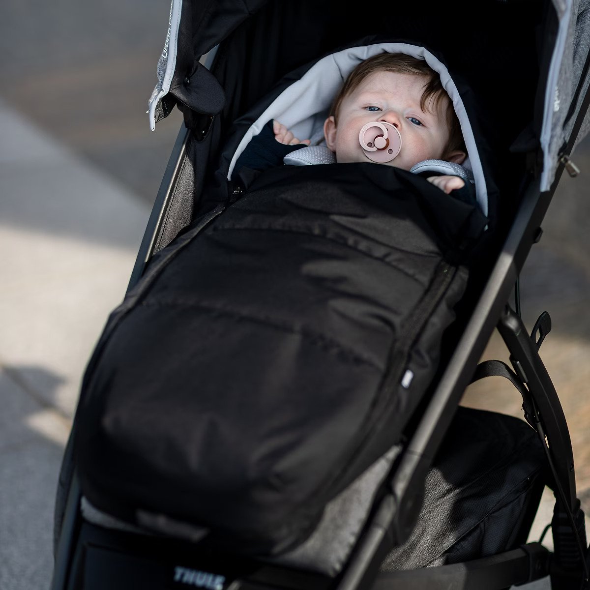 Cosulet pentru nou-nascuti de dormit, Thule, Newborn Nest, Negru - 2 | YEO