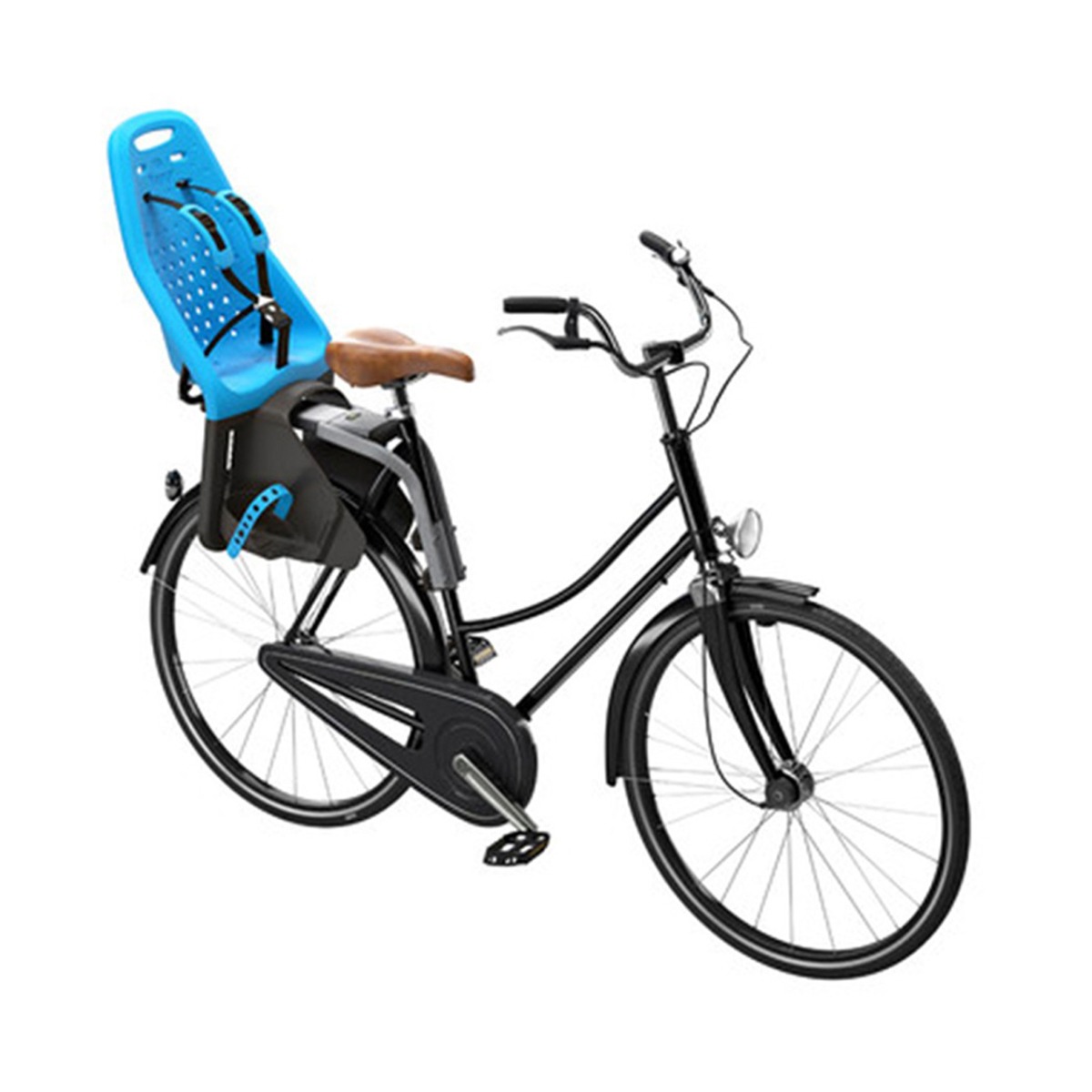 Scaun pentru copii, cu montare pe bicicleta in spate - Thule Yepp Maxi Frame mounted, Blue - 4 | YEO