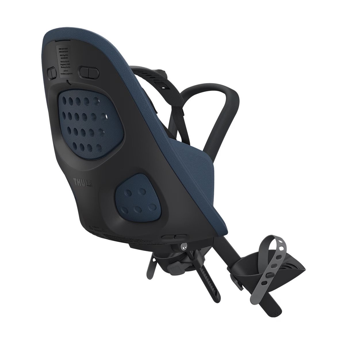 Scaun pentru copii, cu montare pe bicicleta in fata - Thule Yepp 2 Mini Front mounted, Majolica Blue - 5 | YEO