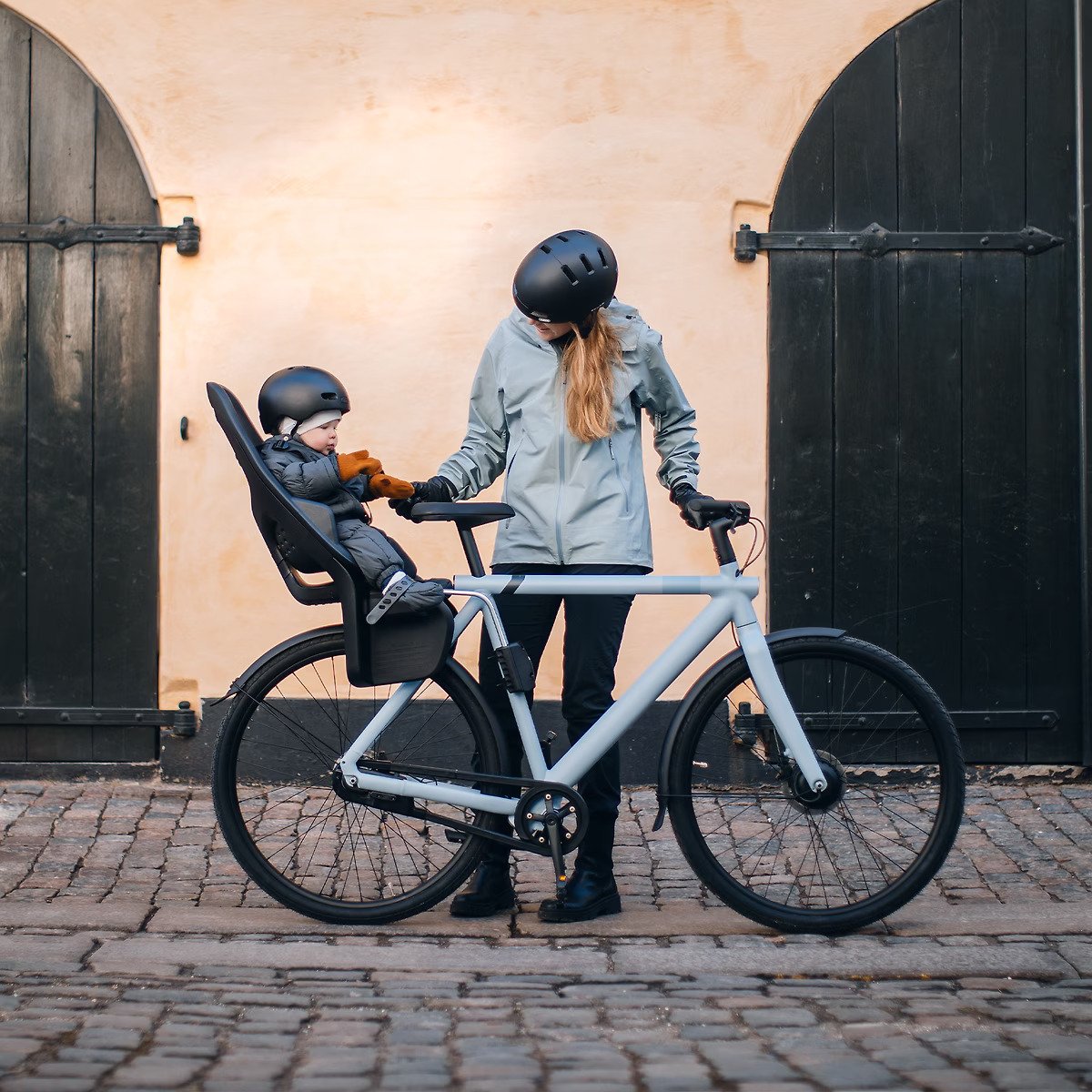 Scaun pentru copii, cu montare pe bicicleta in spate - Thule Yepp 2 Maxi Frame mounted, Midnight Black - 4 | YEO