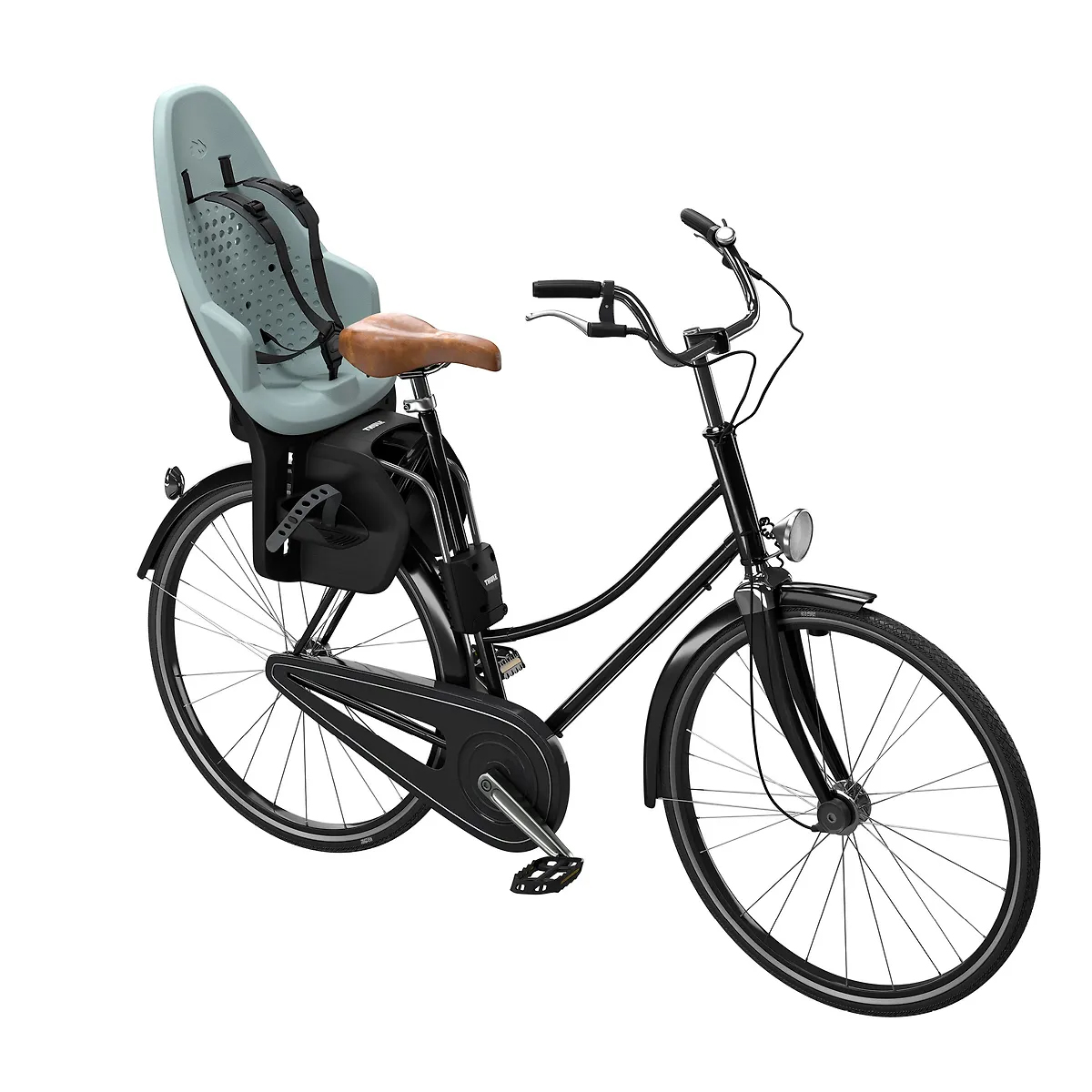 Scaun pentru copii, cu montare pe bicicleta in spate - Thule Yepp 2 Maxi Frame mounted, Alaska Blue - 3 | YEO