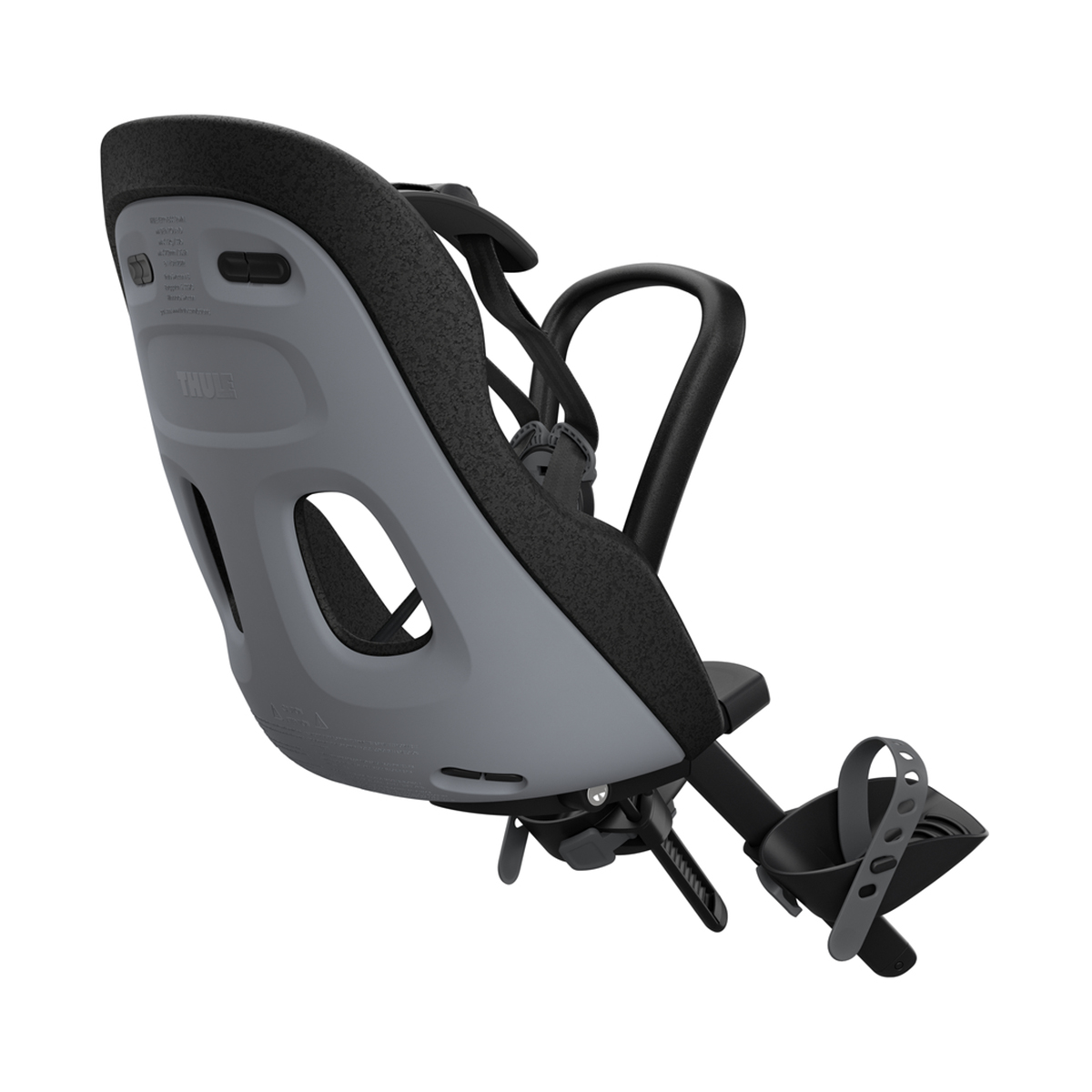 Scaun pentru copii, cu montare pe bicicleta in fata - Thule Yepp Nexxt 2 Mini Monument Gray - 5 | YEO