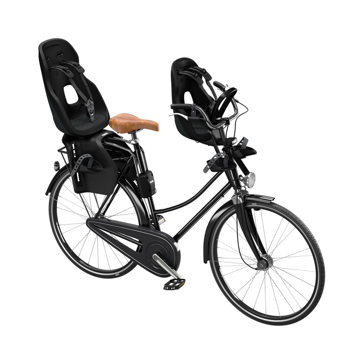Scaun pentru copii, cu montare pe bicicleta in spate - Thule Yepp Nexxt 2 Maxi Frame mounted Midnight Black - 4 | YEO
