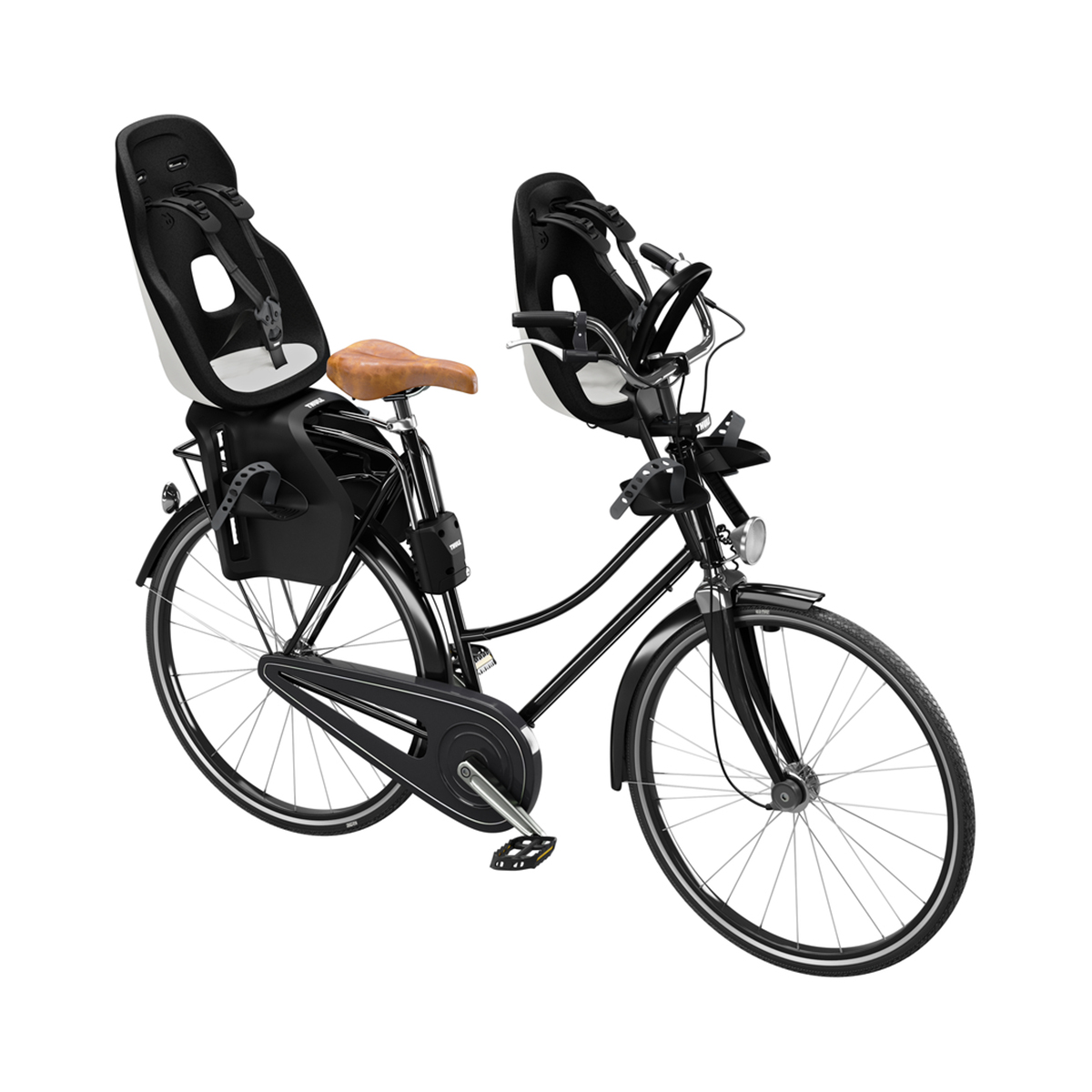 Scaun pentru copii, cu montare pe bicicleta in spate - Thule Yepp Nexxt 2 Maxi Frame mounted Snow White - 1 | YEO