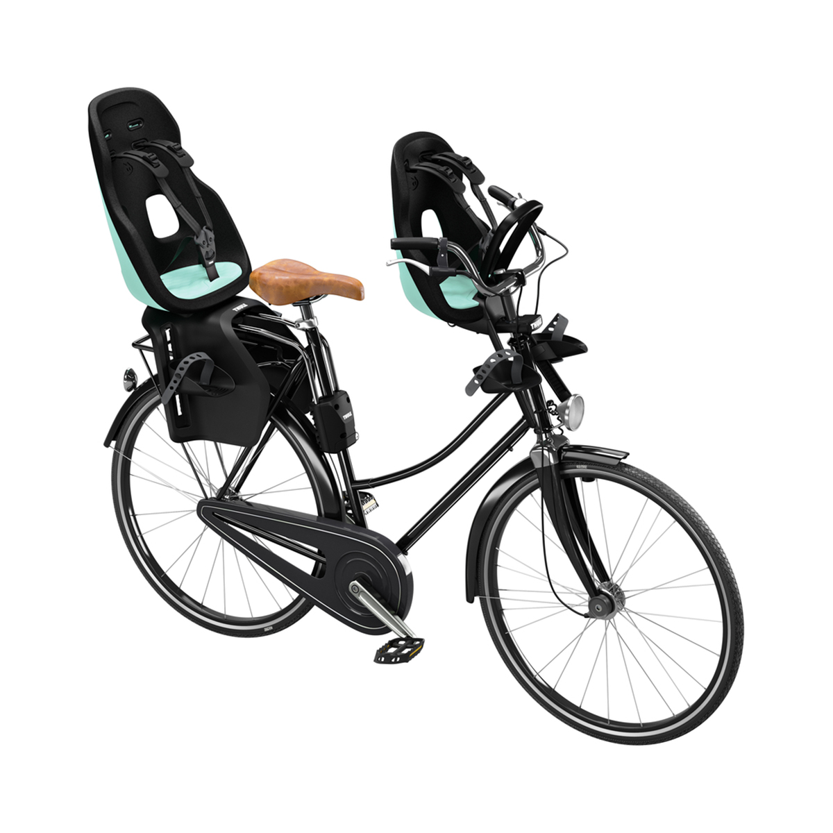 Scaun pentru copii, cu montare pe bicicleta in spate - Thule Yepp Nexxt 2 Maxi Frame mounted Mint Green - 4 | YEO