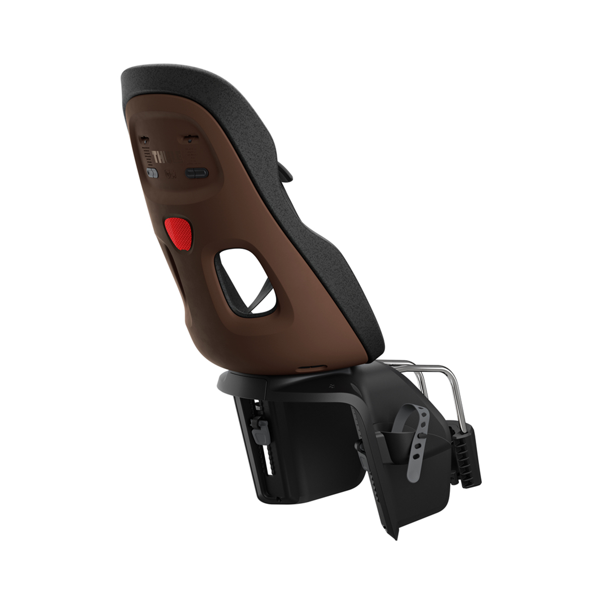 Scaun pentru copii, cu montare pe bicicleta in spate - Thule Yepp Nexxt 2 Maxi Frame mounted Chocolate Brown - 4 | YEO