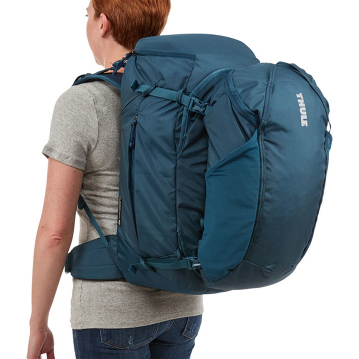 Rucsac tehnic Thule Landmark, 60L, Femei, Majolica Blue - 1 | YEO