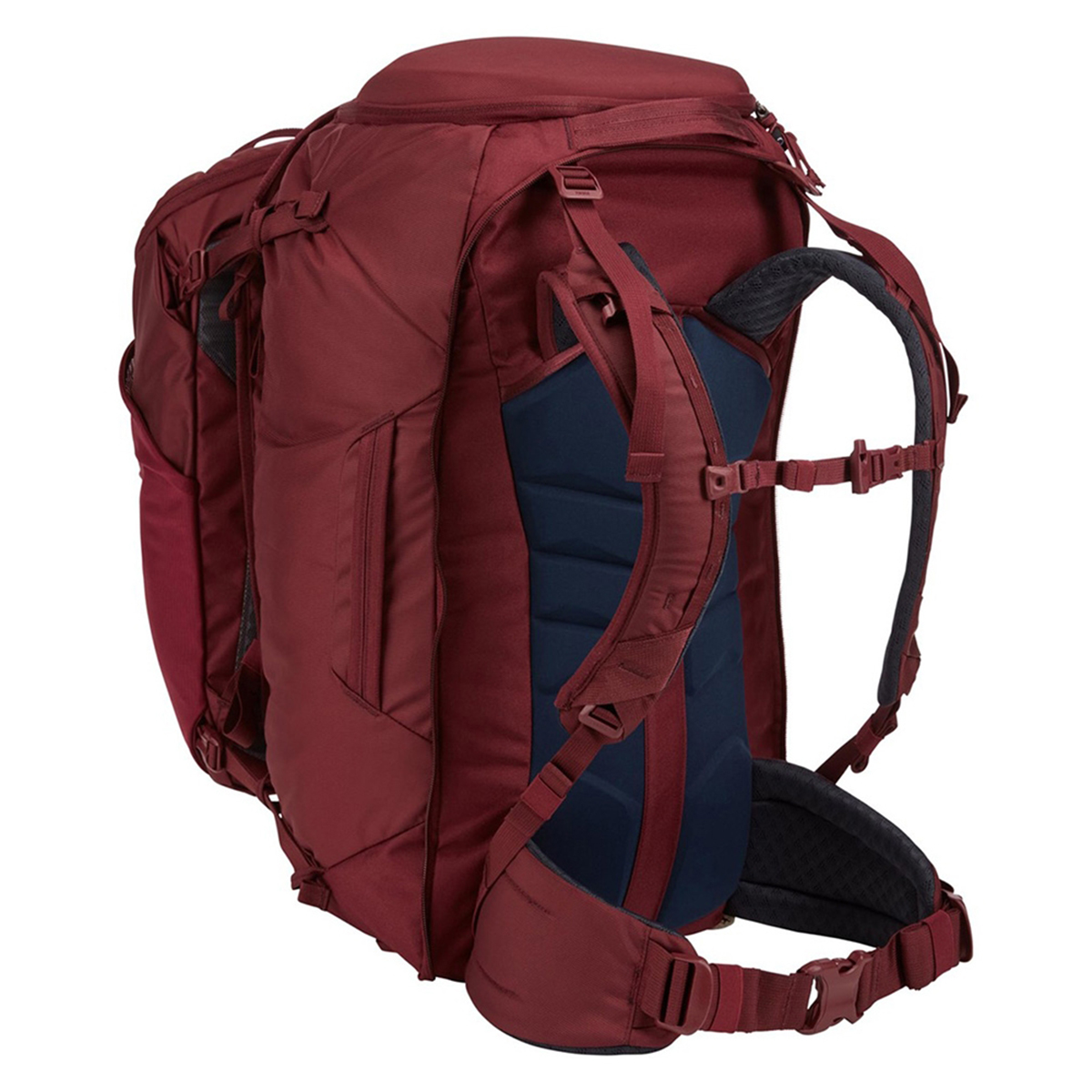 Rucsac tehnic Thule Landmark, 70L, Femei, Dark Bordeaux - 5 | YEO