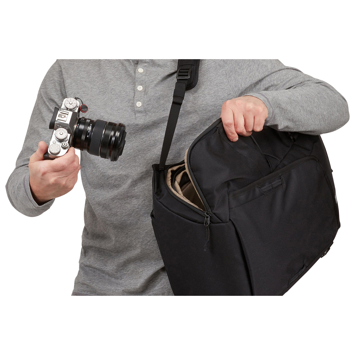 Rucsac foto Thule Covert DSLR, 24 L, Negru - 4 | YEO