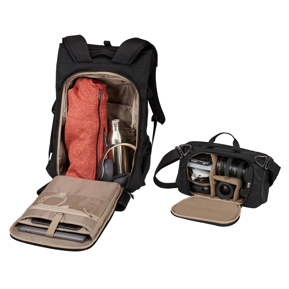 Rucsac foto Thule Covert DSLR, 32 L, Negru - 4 | YEO