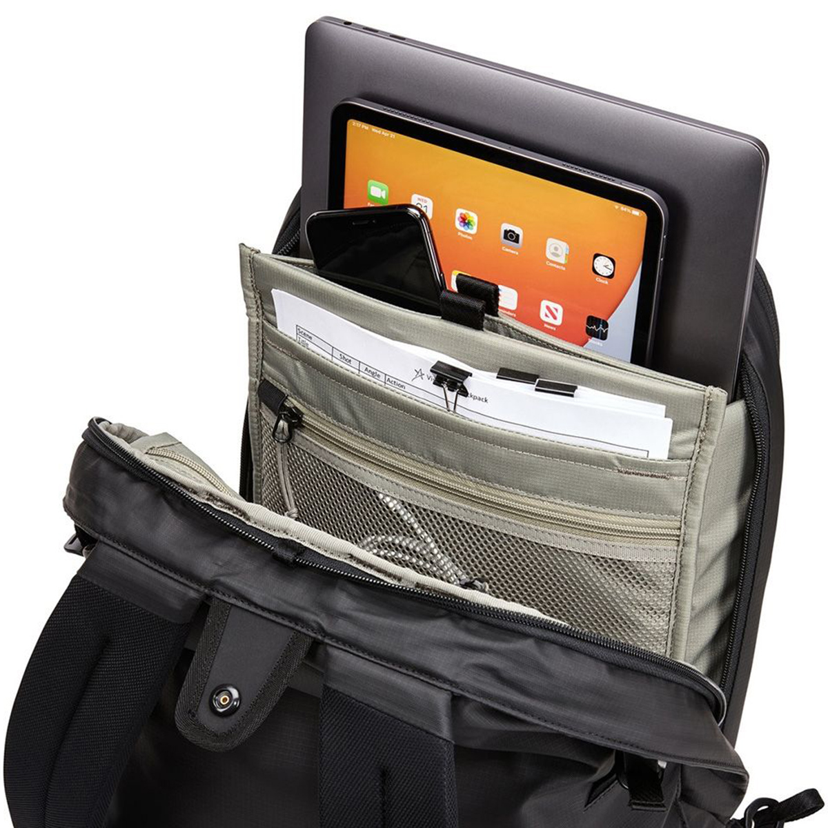 Rucsac urban cu compartiment laptop, Thule, Tact, 21L, Negru - 1 | YEO