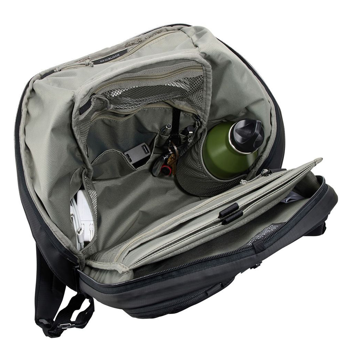 Rucsac urban cu compartiment laptop, Thule, Tact, 21L, Negru - 2 | YEO