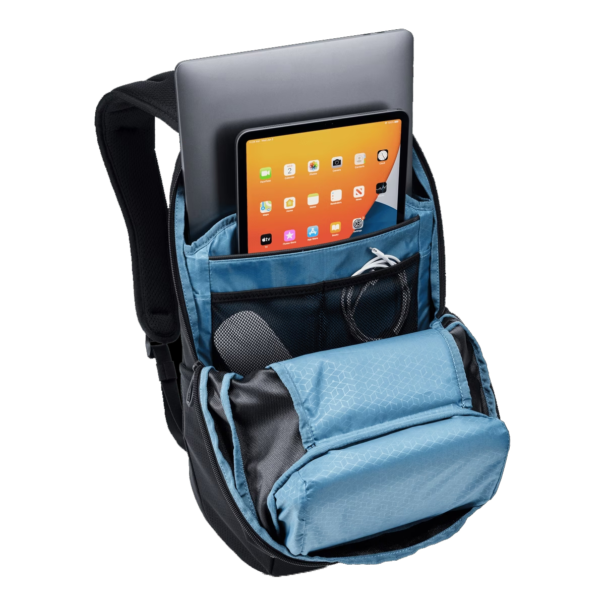 Rucsac urban cu compartiment laptop, Thule, Accent, 20L, Negru - 4 | YEO