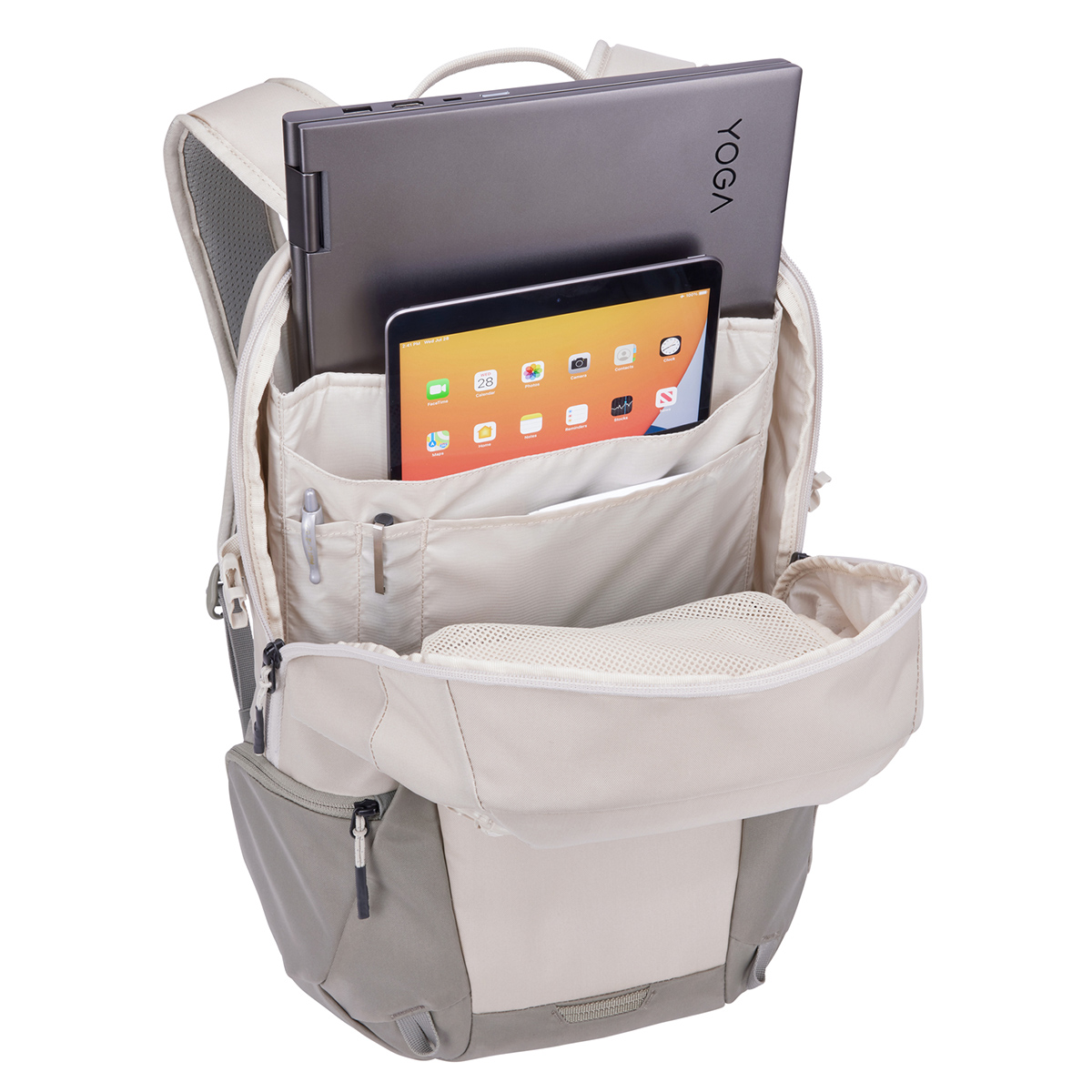 Rucsac urban cu compartiment laptop, Thule, EnRoute Backpack, 21L, Pelican Gray/Vetiver Gray - 1 | YEO