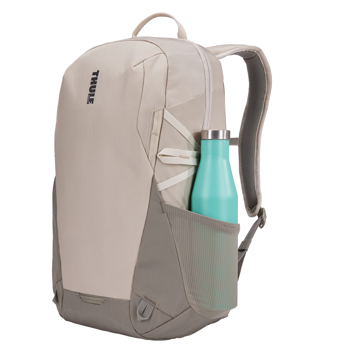 Rucsac urban cu compartiment laptop, Thule, EnRoute Backpack, 21L, Pelican Gray/Vetiver Gray - 2 | YEO