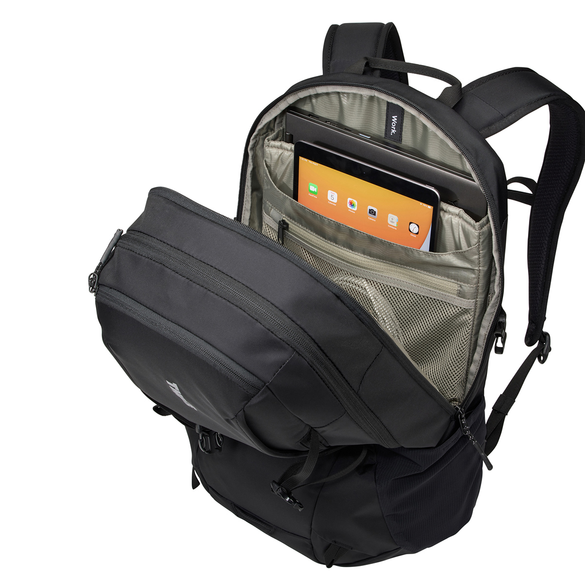 Rucsac urban cu compartiment laptop, Thule, EnRoute Backpack, 23L, Black (model 2022) - 1 | YEO