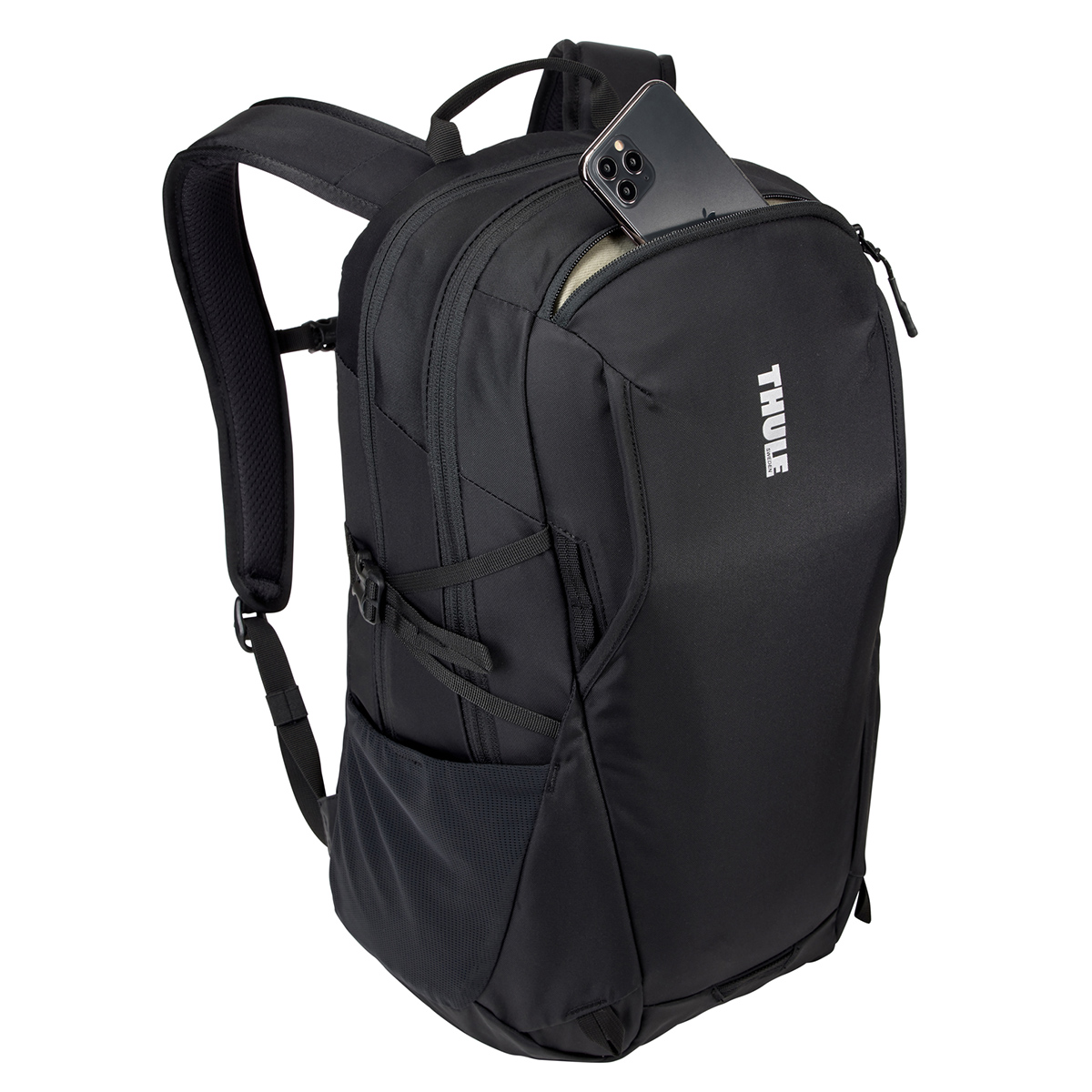 Rucsac urban cu compartiment laptop, Thule, EnRoute Backpack, 23L, Black (model 2022) - 5 | YEO