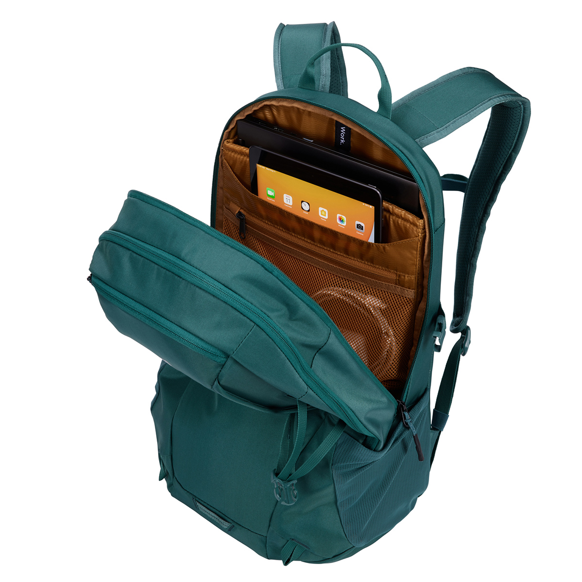 Rucsac urban cu compartiment laptop, Thule, EnRoute Backpack, 23L, Mallard Green - 2 | YEO