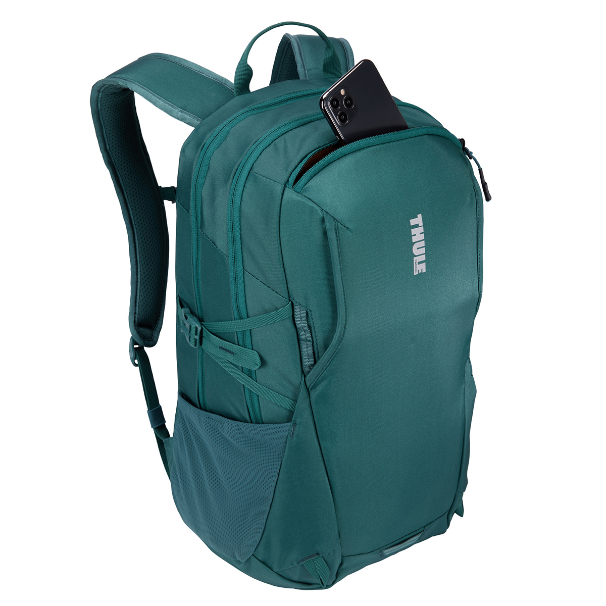 Rucsac urban cu compartiment laptop, Thule, EnRoute Backpack, 23L, Mallard Green - 3 | YEO