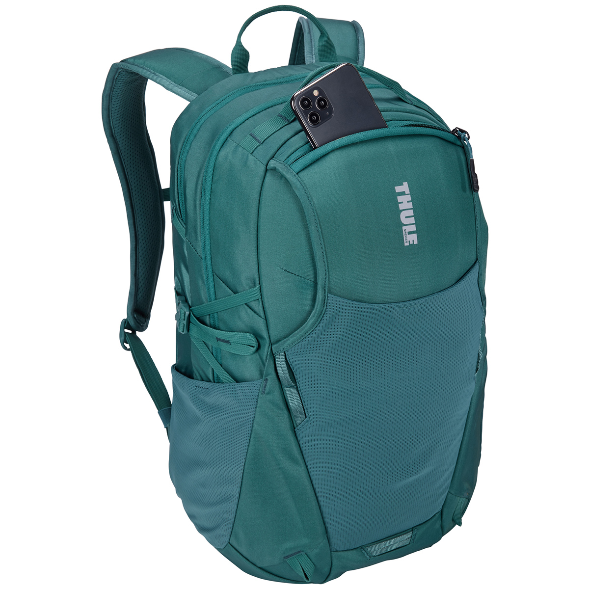 Rucsac urban cu compartiment laptop, Thule, EnRoute Backpack, 26L, Mallard Green - 3 | YEO