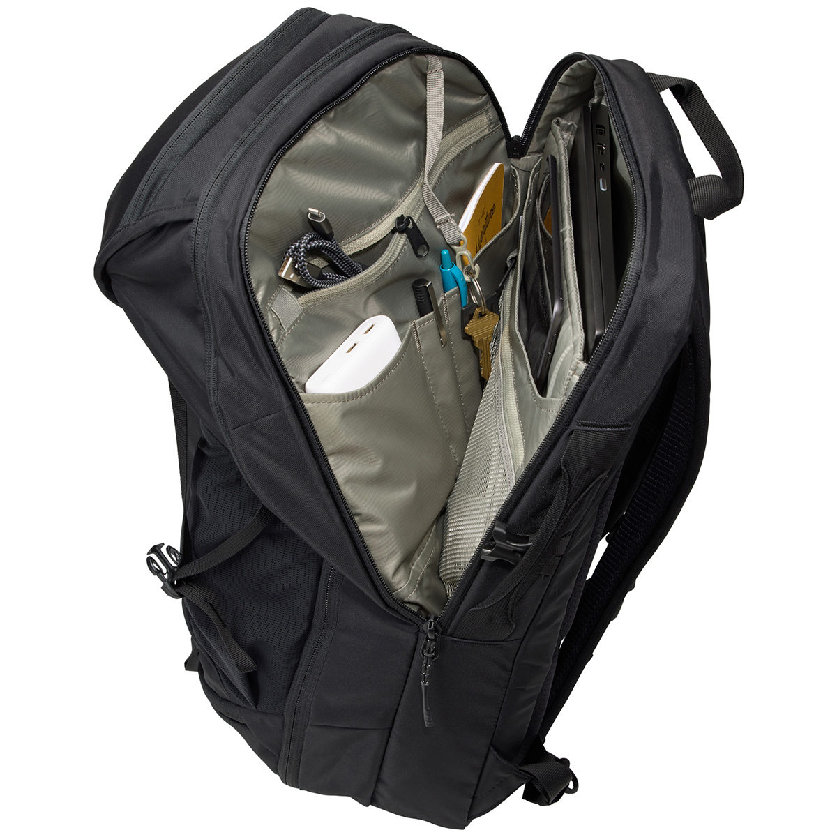 Rucsac urban cu compartiment laptop, Thule, EnRoute, 30L, Black - 5 | YEO