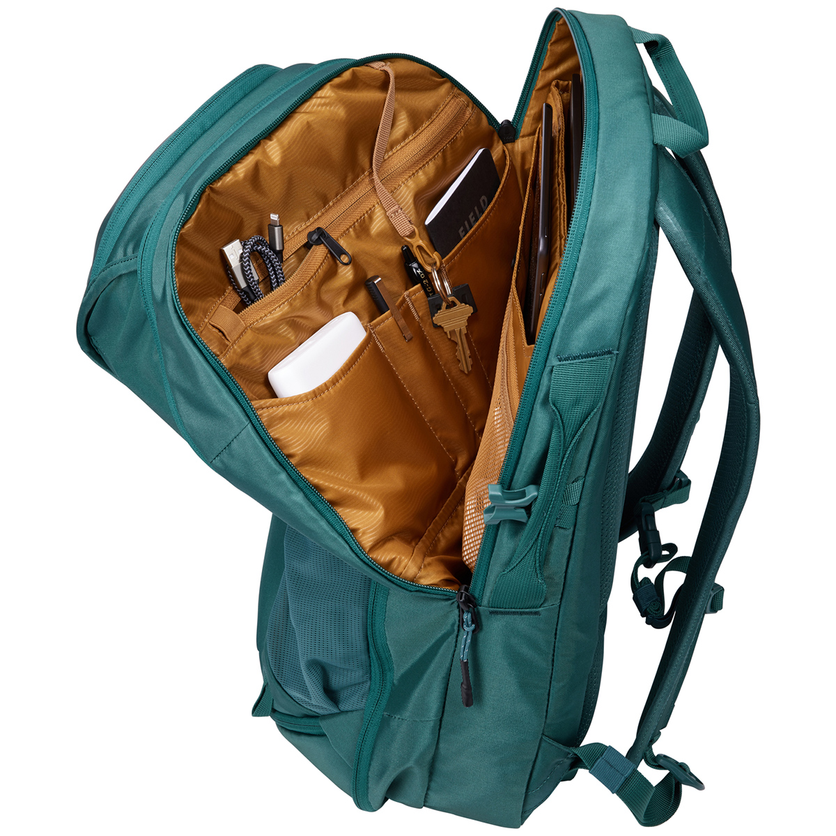 Rucsac urban cu compartiment laptop, Thule, EnRoute Backpack, 30L, Mallard Green - 5 | YEO
