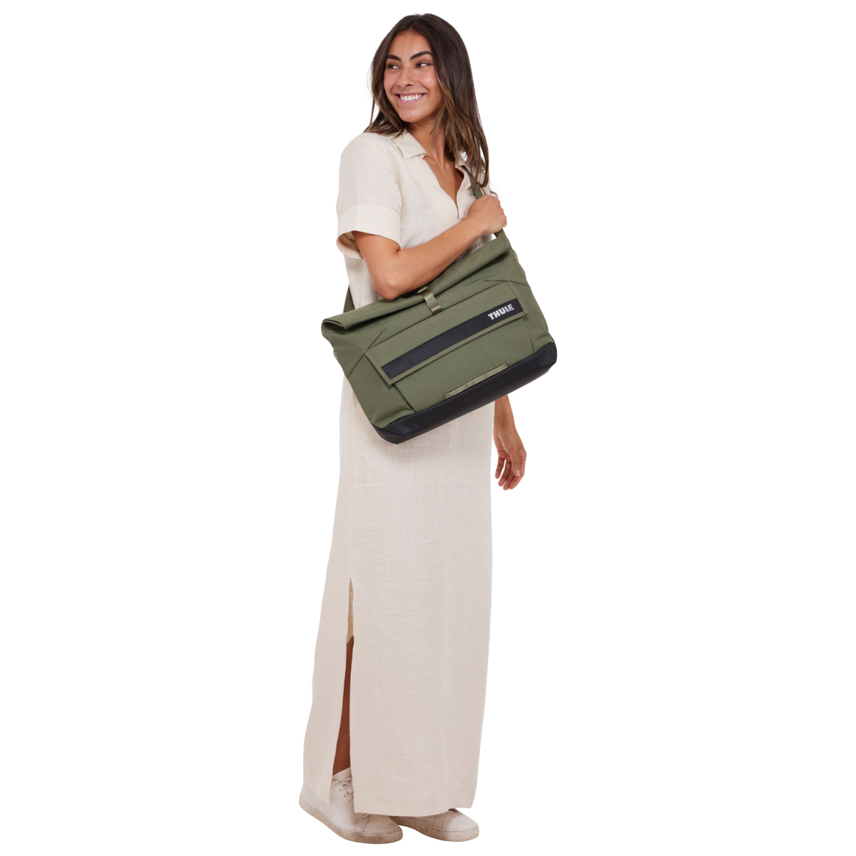 Geanta de umar, Thule, Paramount Crossbody, 14L, Verde - 4 | YEO