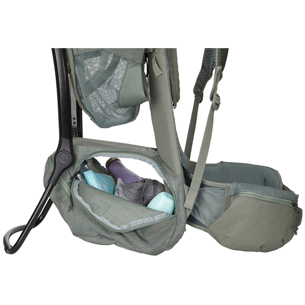Rucsac transport copii, Thule, Sapling, Agave - 1 | YEO