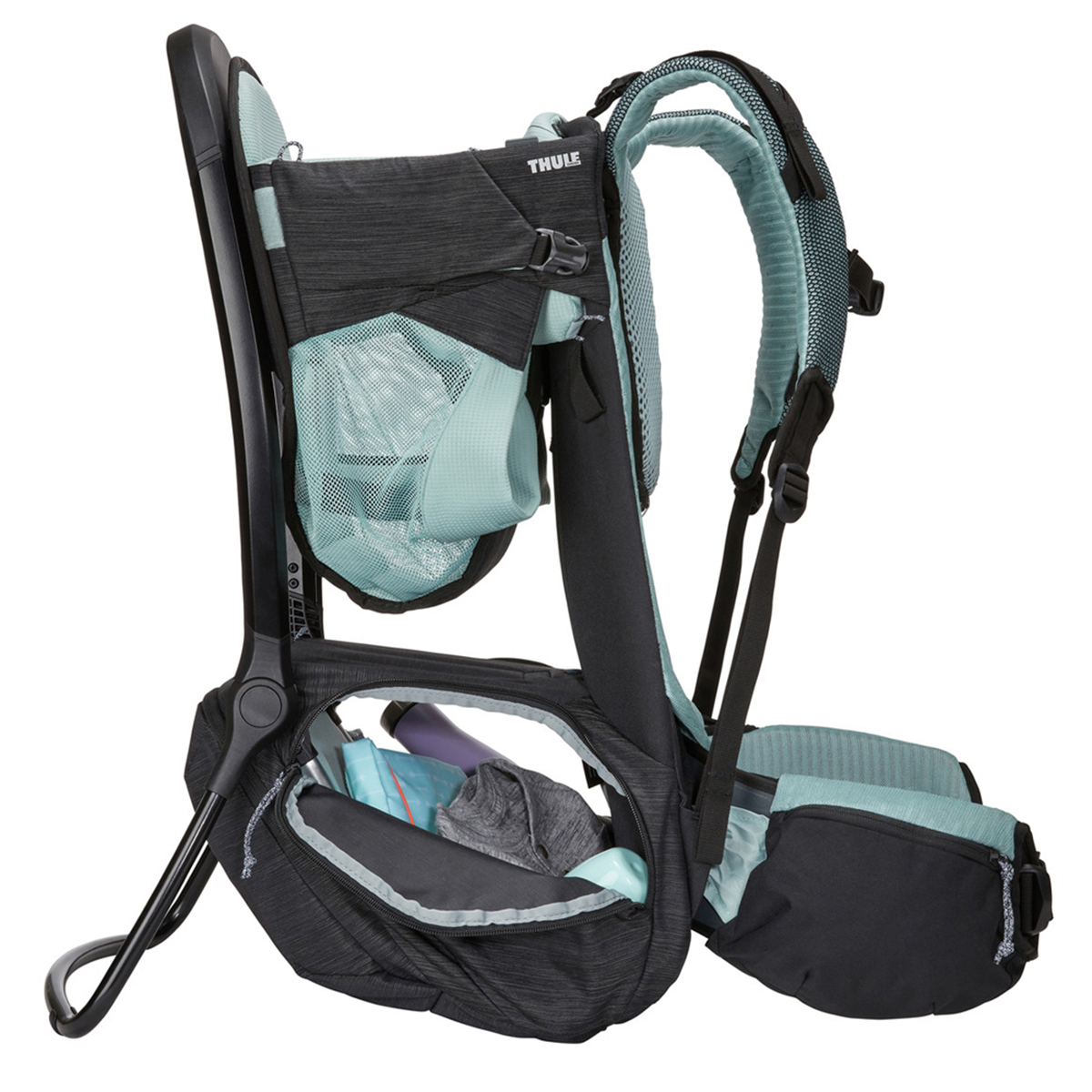 Rucsac transport copii, Thule, Sapling, Negru - 4 | YEO