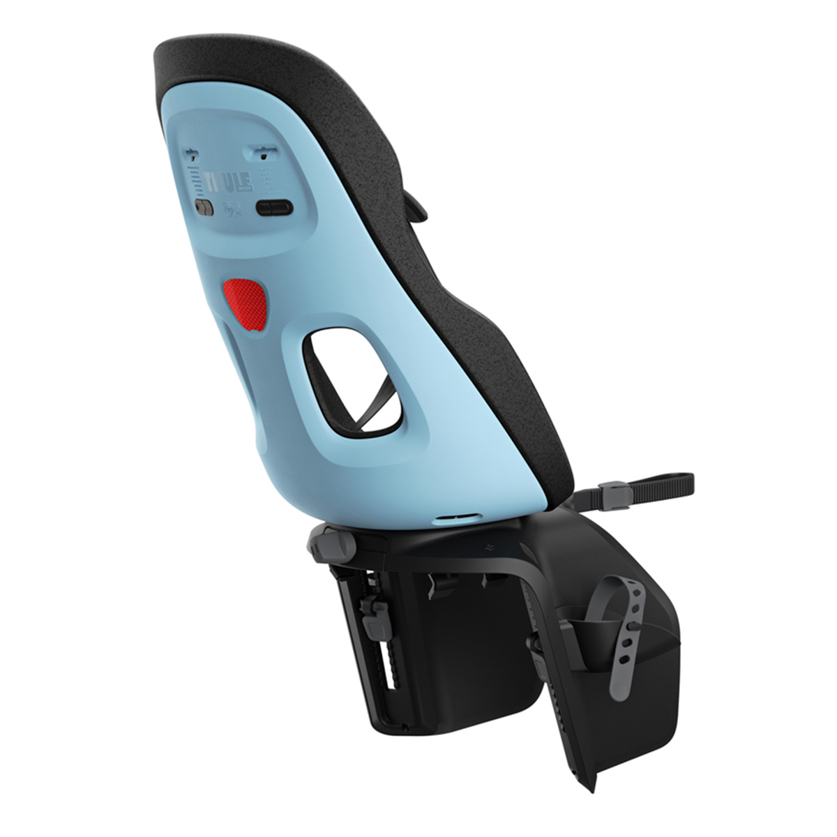 Scaun pentru copii, cu montare pe bicicleta in spate - Thule Yepp Nexxt 2 Maxi Rack mounted Aquamarine Blue - 1 | YEO