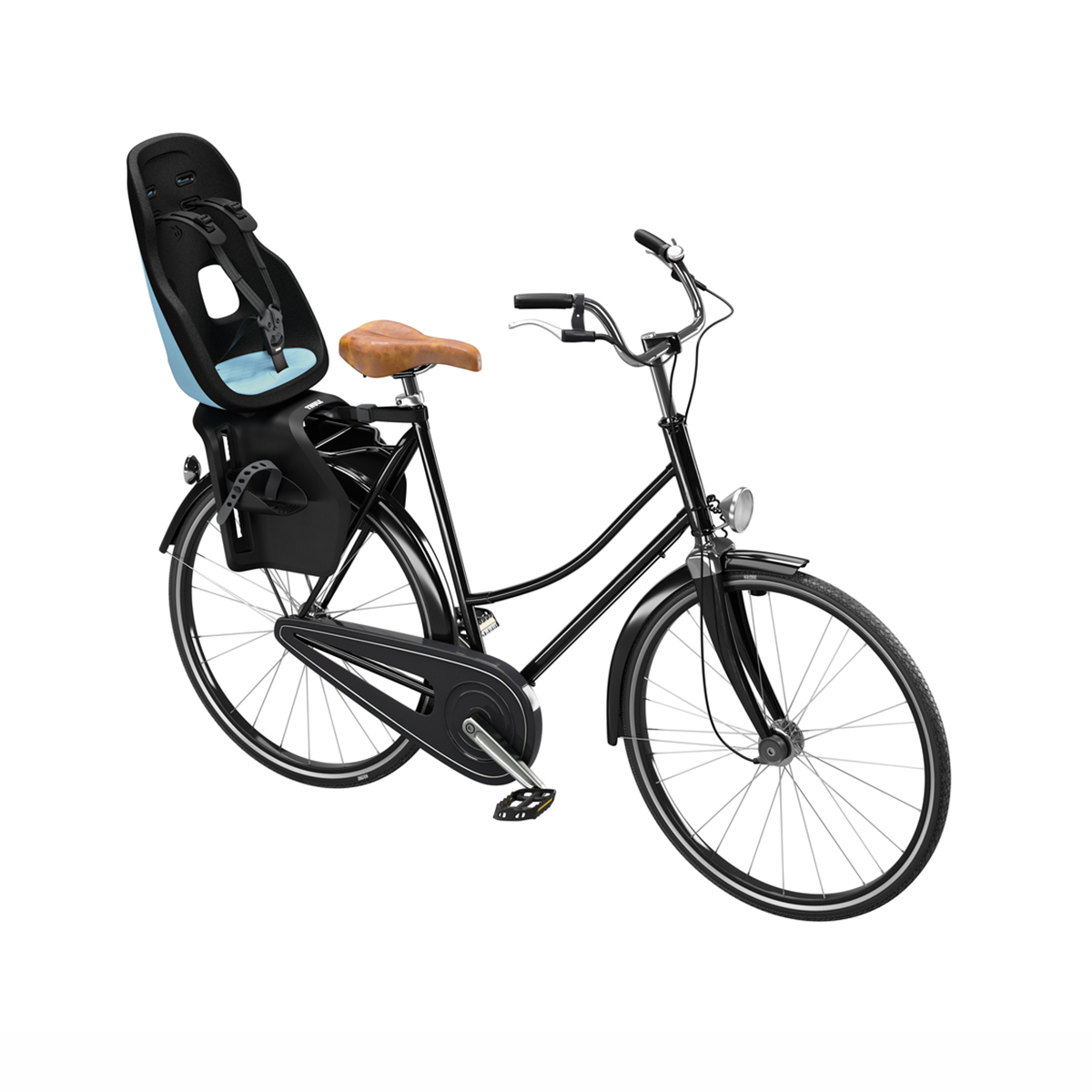 Scaun pentru copii, cu montare pe bicicleta in spate - Thule Yepp Nexxt 2 Maxi Rack mounted Aquamarine Blue - 3 | YEO